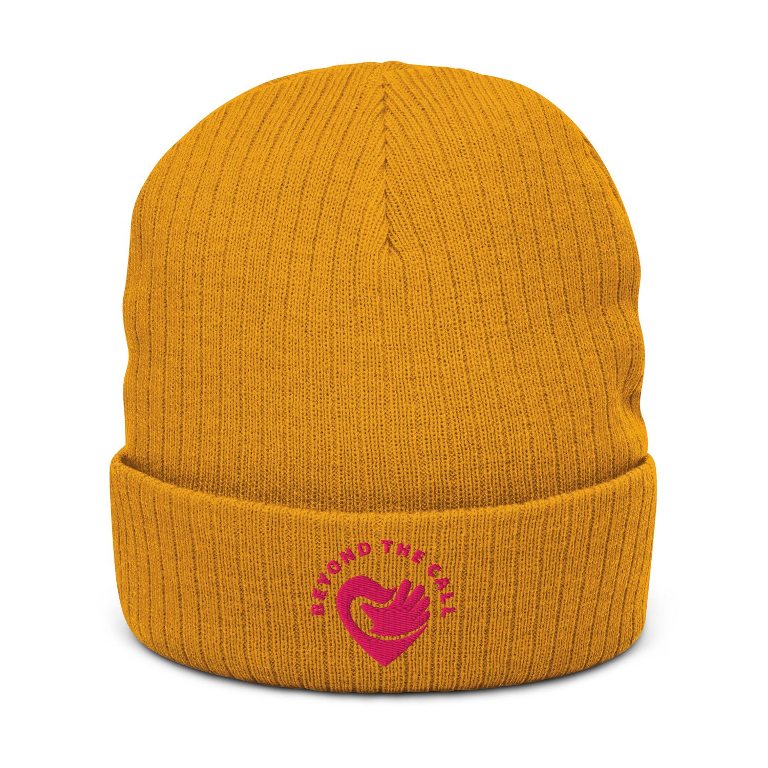 New! Ribbed knit beanie BTC
