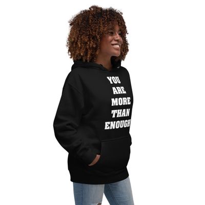 MORE THAN ENOUGH BTC Unisex Hoodie