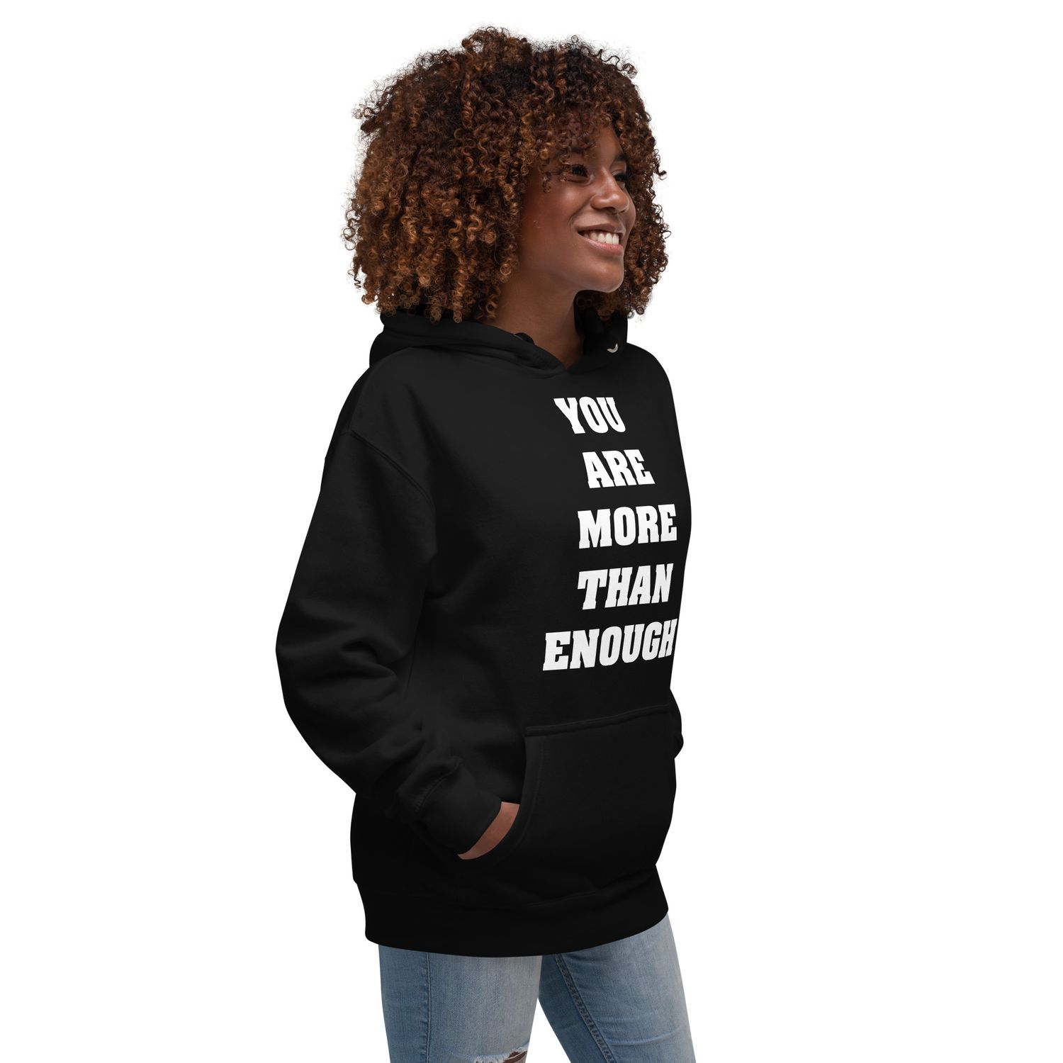 MORE THAN ENOUGH BTC Unisex Hoodie