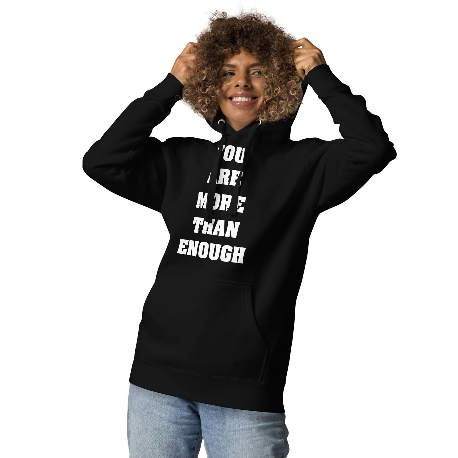 MORE THAN ENOUGH BTC Unisex Hoodie