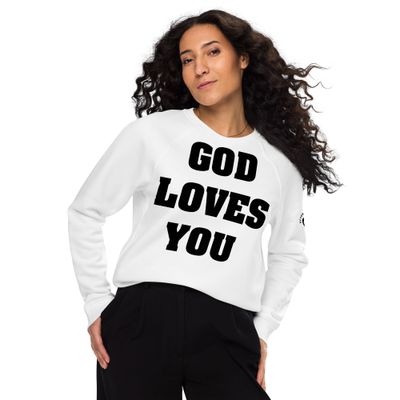 BTC Unisex organic raglan sweatshirt