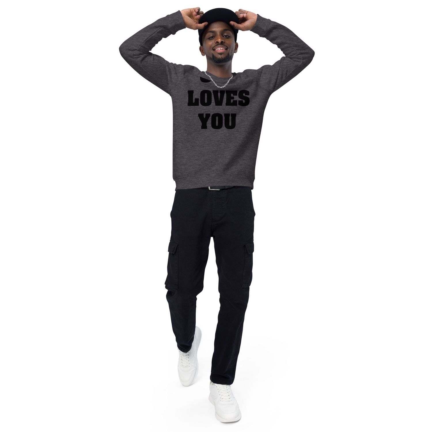 BTC Unisex organic raglan sweatshirt