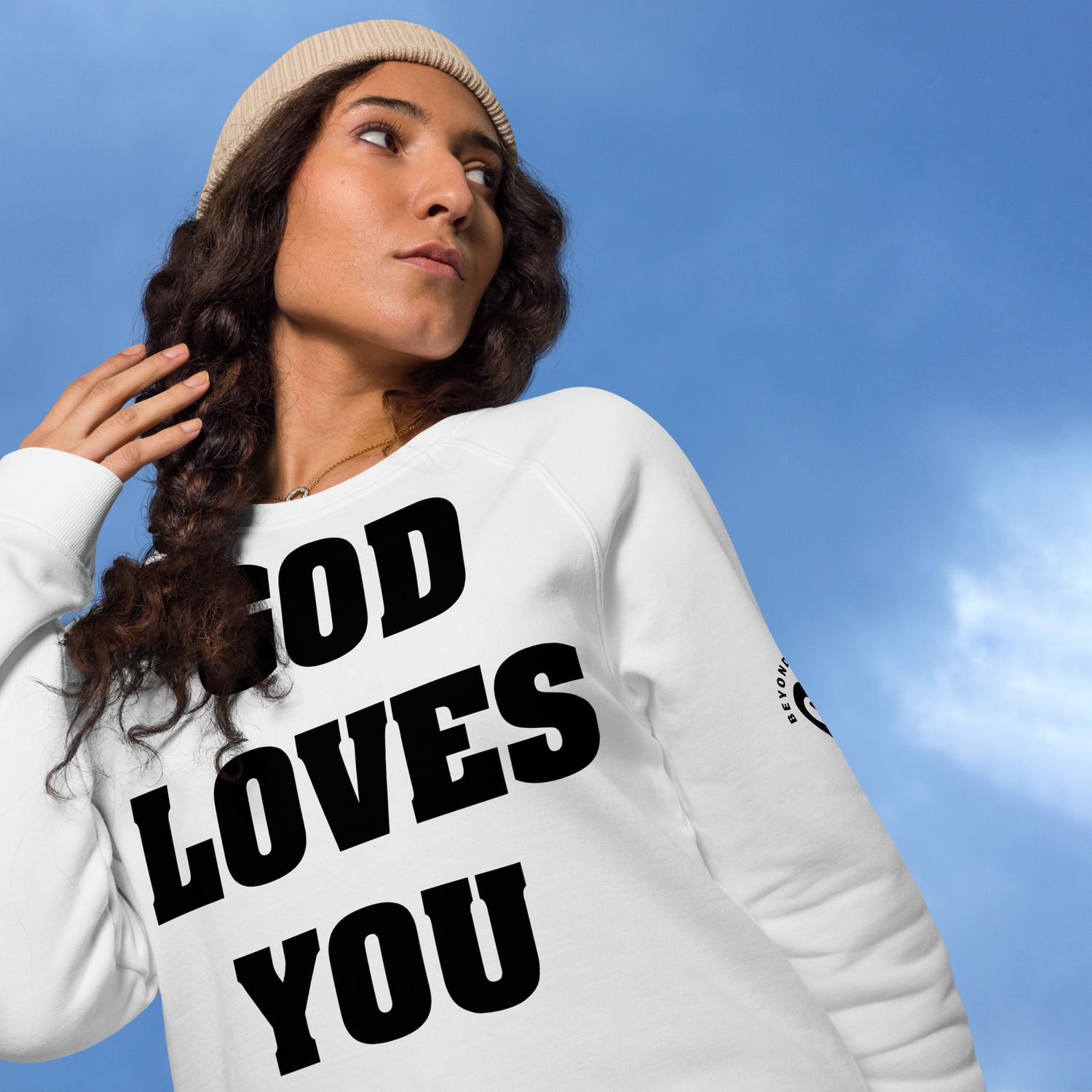 BTC Unisex organic raglan sweatshirt