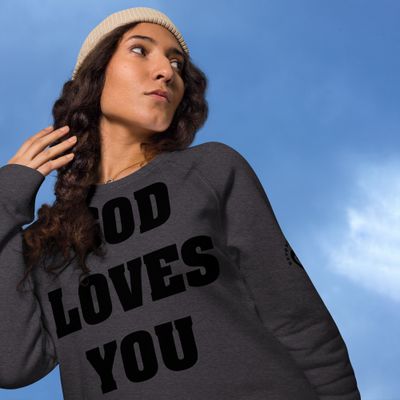 BTC Unisex organic raglan sweatshirt