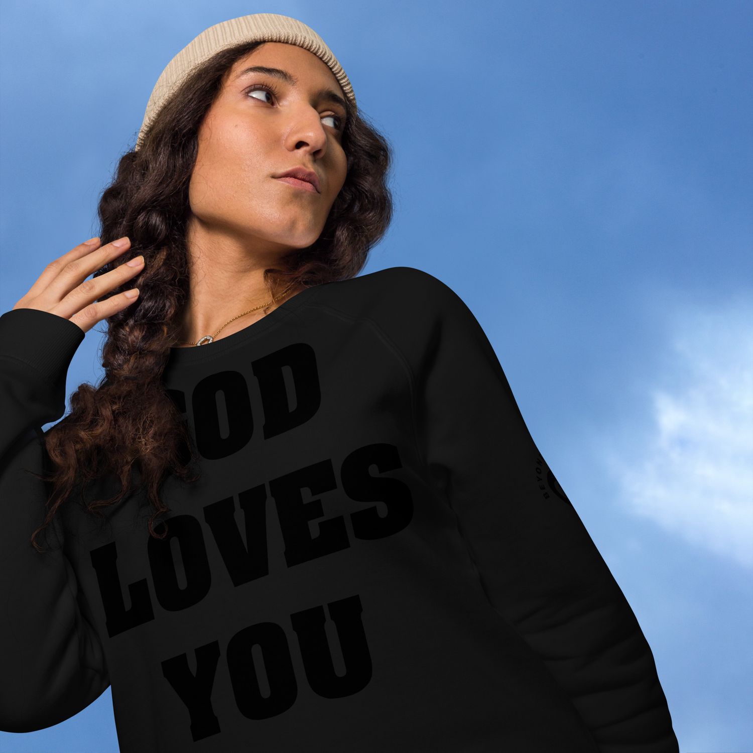 BTC Unisex organic raglan sweatshirt
