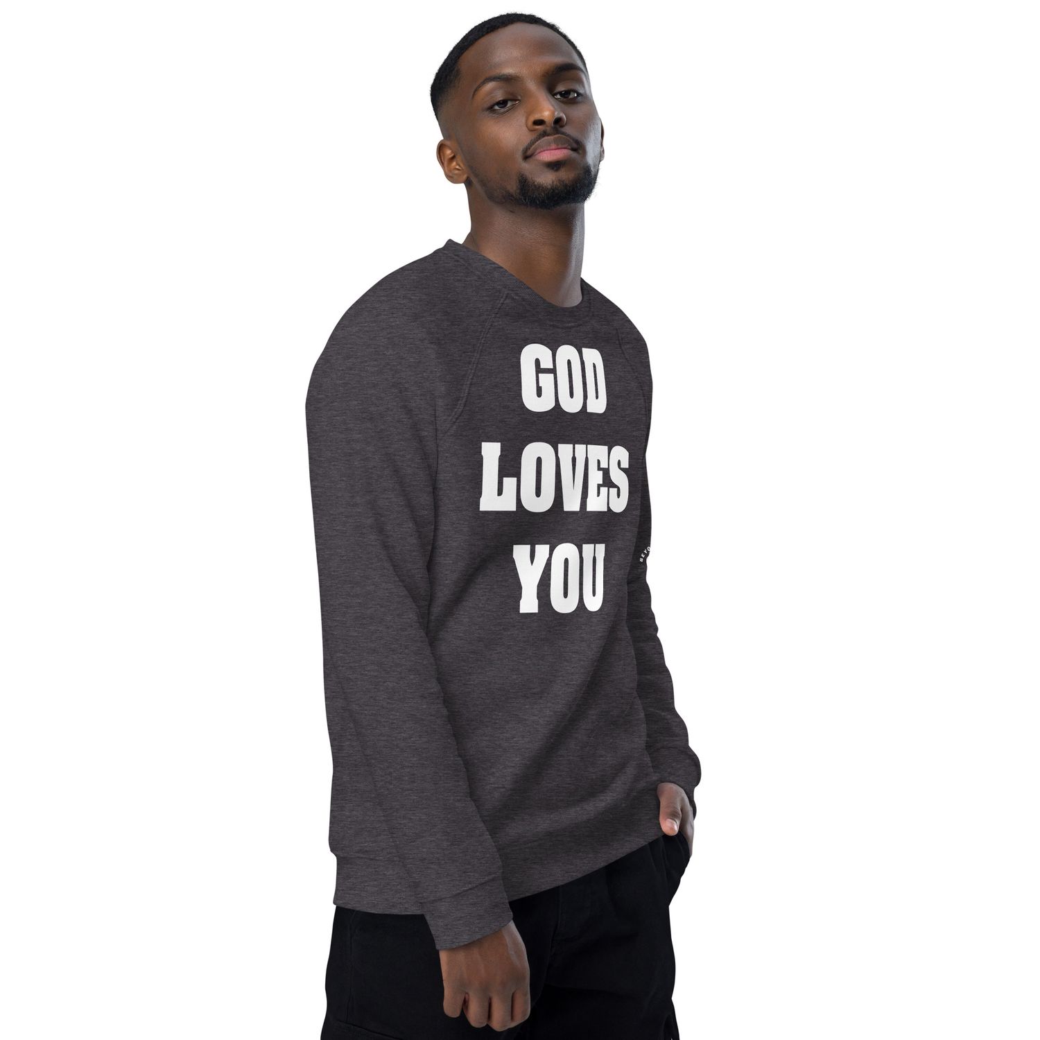 BTC Unisex organic raglan sweatshirt