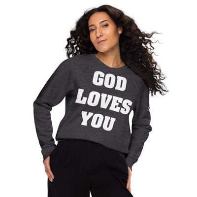 BTC Unisex organic raglan sweatshirt