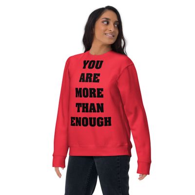 More than Enough BTC Unisex Premium Sweatshirt