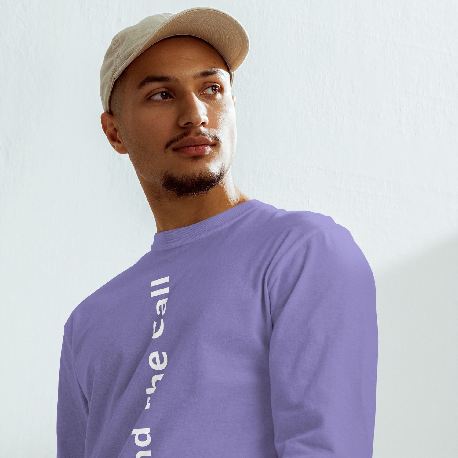 BTC Garment-dyed heavyweight long-sleeve shirt