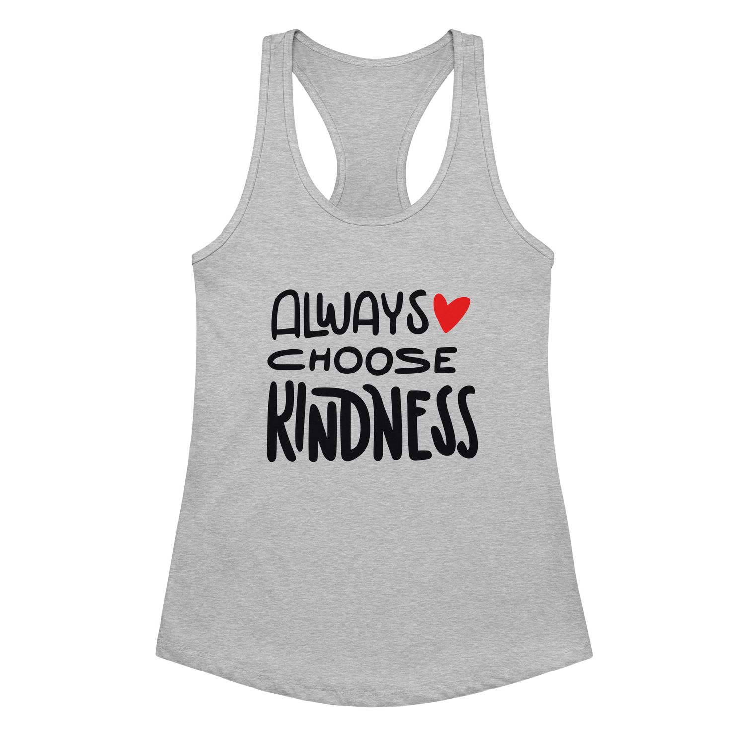Women’s fitted racerback tank top