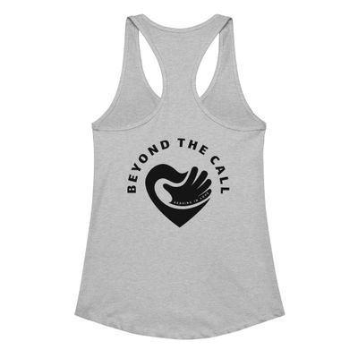 Women’s fitted racerback tank top