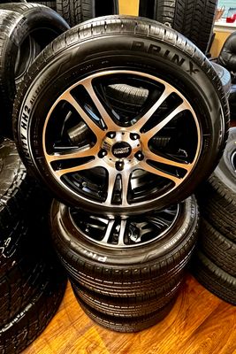 SET OF 4 USED LN 2055516 PRINX HiCITY HH2 &amp; 16&quot;SPORT TUNING RIMS