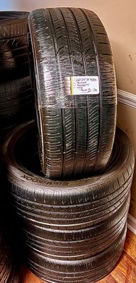 SET OF 4 USED LIKE NEW 2355018 97V HANKOOK KINERGY PT