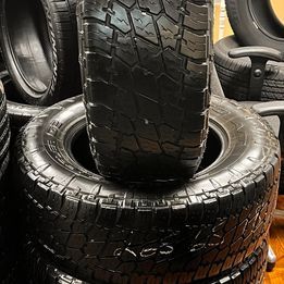 SET OF 4 USED LIKE NEW 2856518 125/122R NITTO AT TERRA GRAPPLER G2