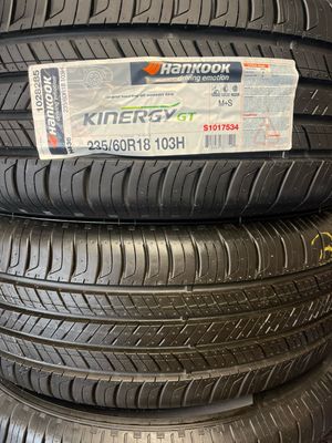 SET OF 4 NEW 2356018 103H HANKOOK KINERGY GT