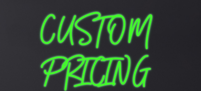 CUSTOM PRICING