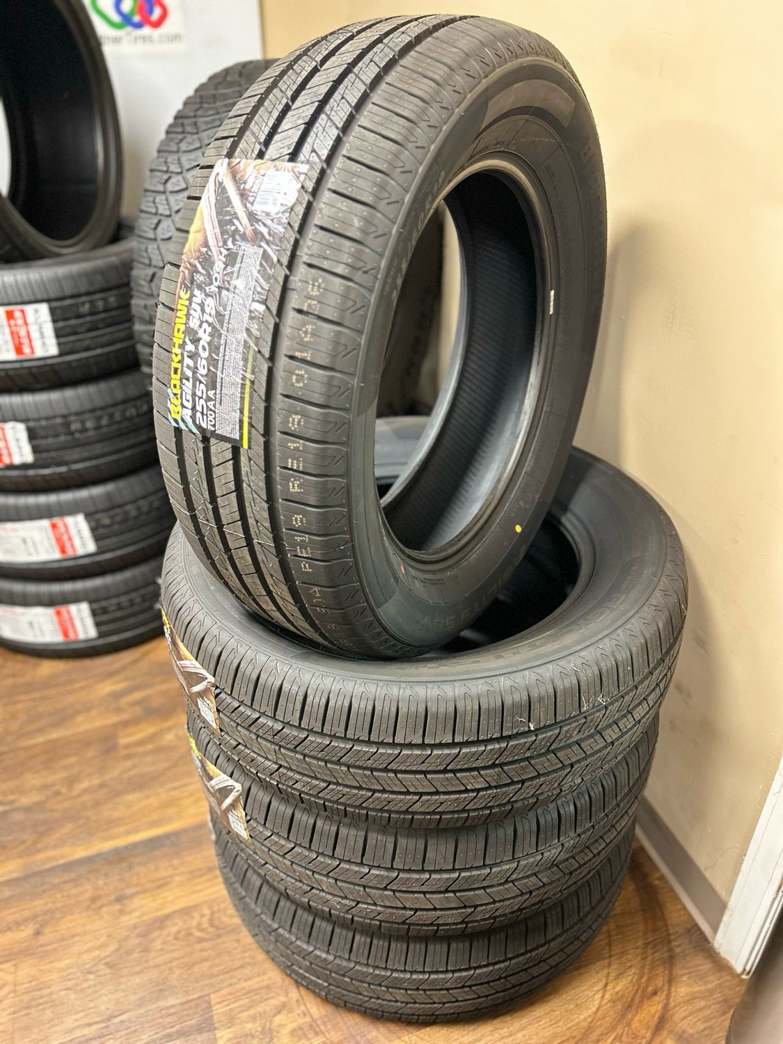 SET OF 4 BRAND NEW 2556019 BLACKHAWK AGILITY SUV 109H