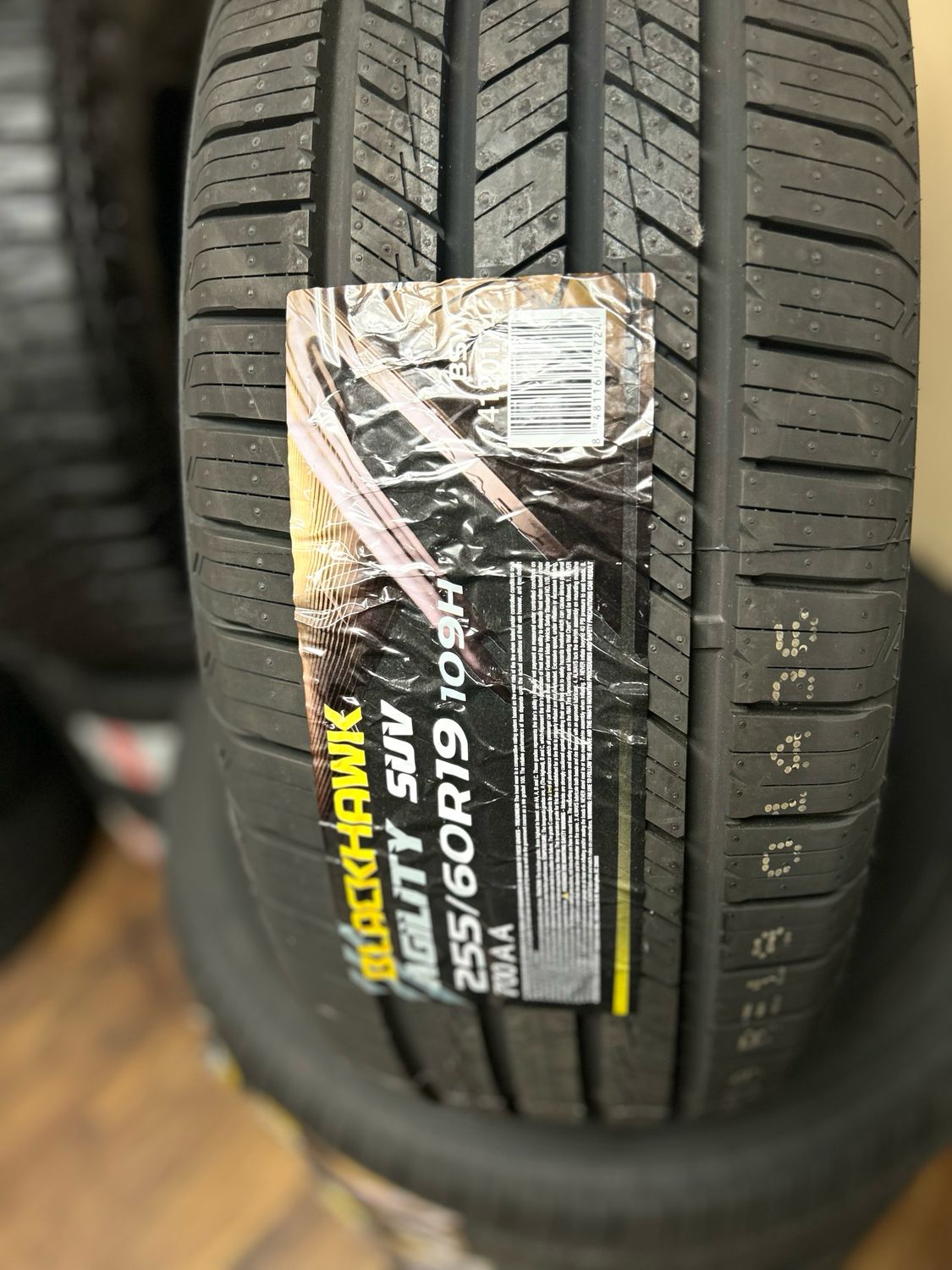 SET OF 4 BRAND NEW 2556019 BLACKHAWK AGILITY SUV 109H