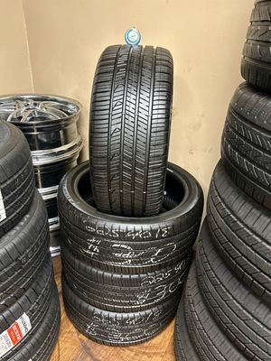 SET OF 4 LIKE NEW USED 225/40R18 PIRELLI P ZERO AS PLUS 3 *TREAD DEPTH:10/32=99%