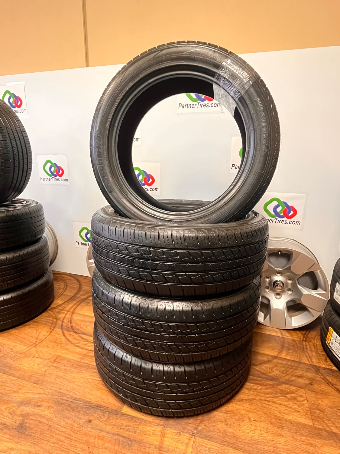 Set of 4 USED LIKE NEW 2355520 102H WESTLAKE SU318 H/T M+S
