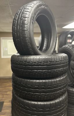 SET OF 4 USED LIKE NEW 265/60R18 BFGOODRICH ADVANTAGE TA SPORT LT 110T