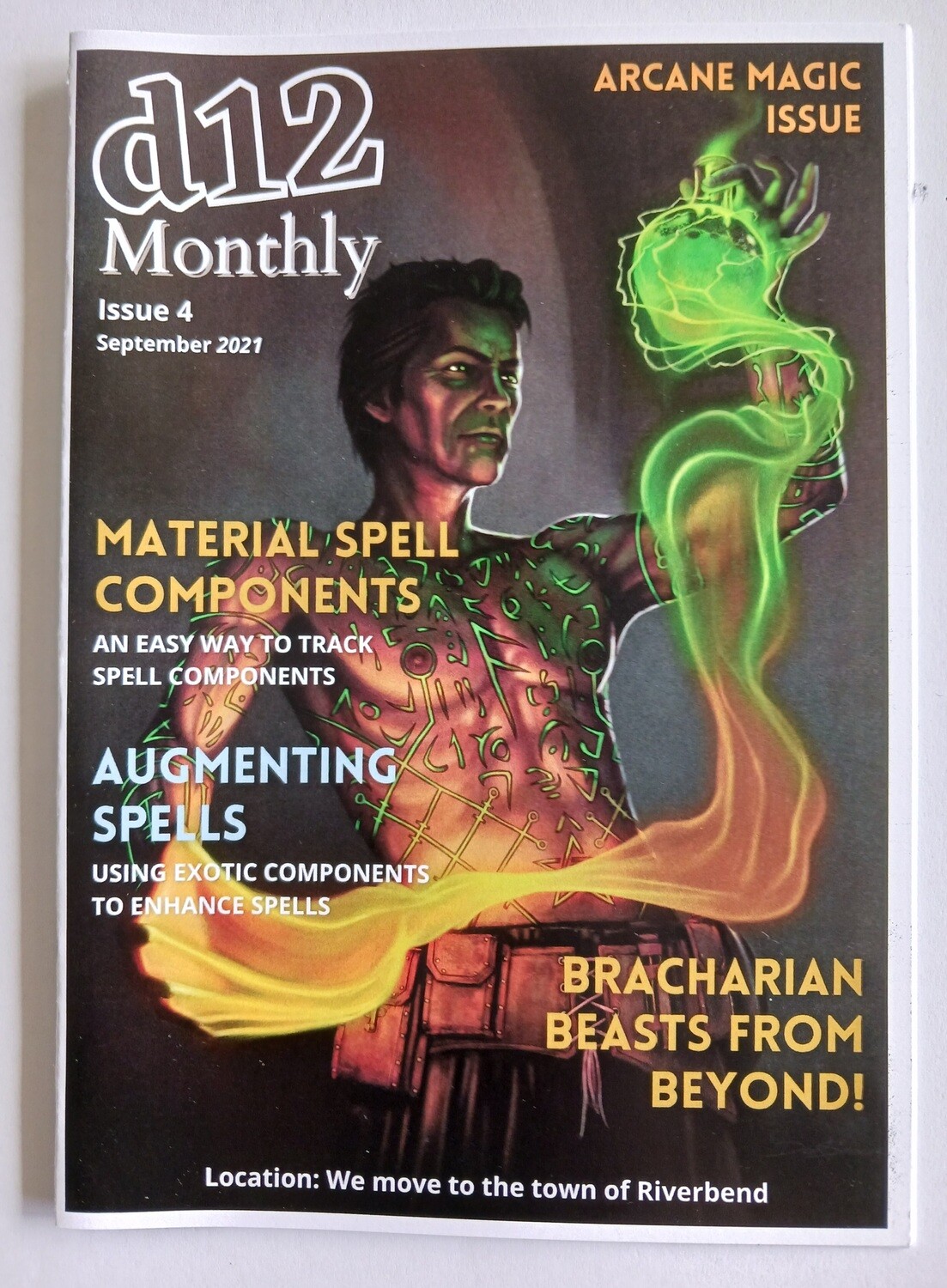 d12 Monthly Zine - Issue 4 (Arcane Magic)