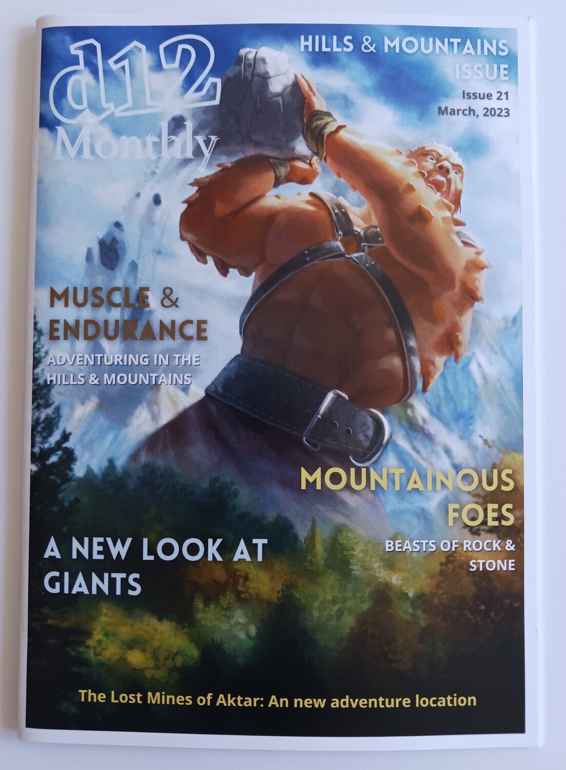 d12 Monthly Zine - Issue 21 (Hills And Mountains)