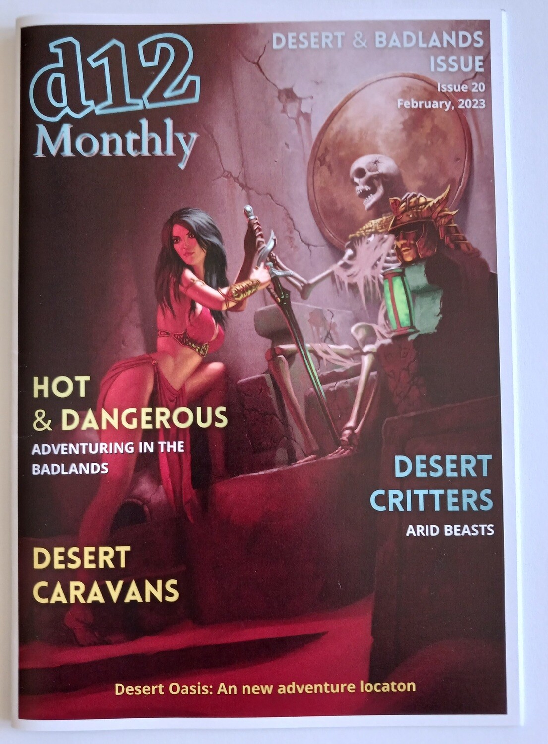 d12 Monthly Zine - Issue 20 (Desert & Badlands)