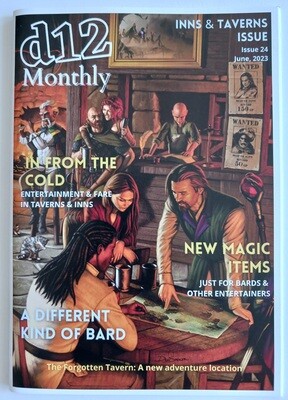 d12 Monthly Zine - Issue 24 (Inns & Taverns)