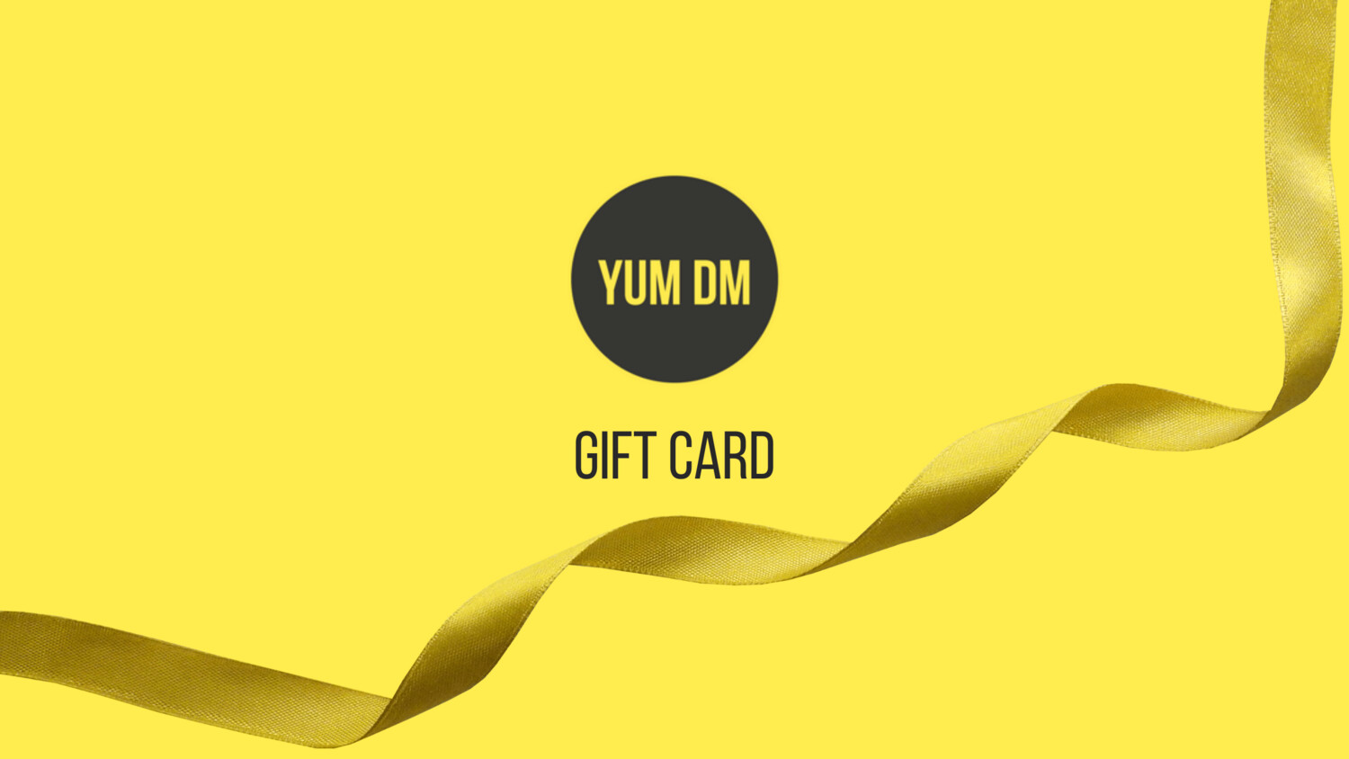 YUMDM Gift card