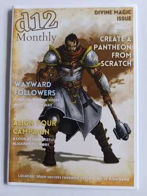 d12 Monthly Zine - Issue 5 (Divine Magic)