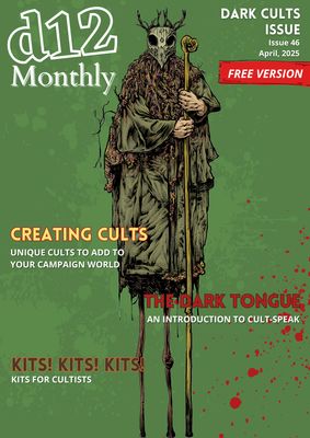 d12 Monthly Zine - Issue 46 (Dark Cults) - PDF d12 Monthly Zine - Issue 46 (Dark Cults) - PDF