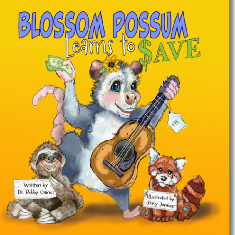 &quot;Blossom Possum Learns to Save&quot; - LOCAL PICKUP @ Woodland Elementary School, WOODLAND, AL