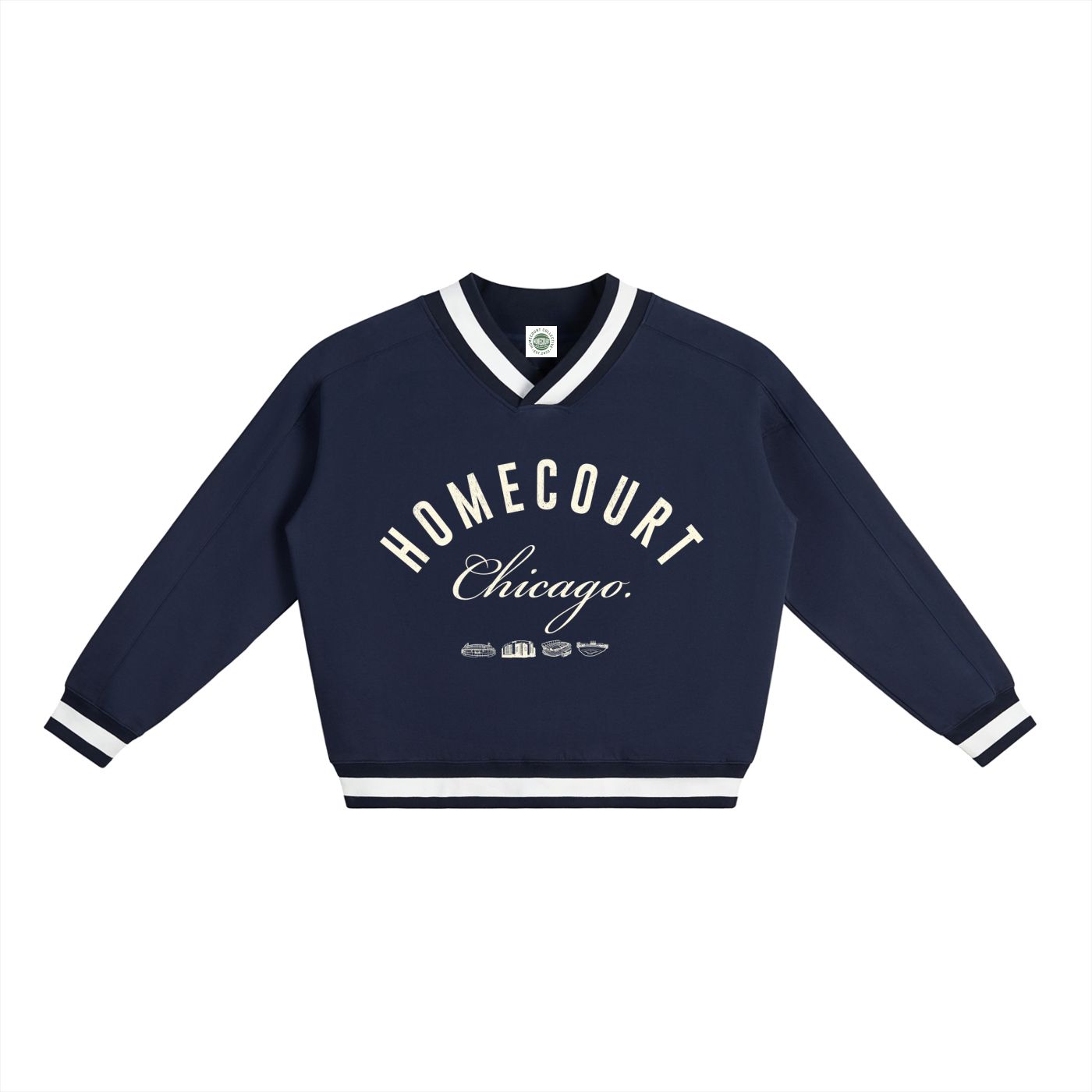 Homecourt Chicago Classic Pull-Over Sweater