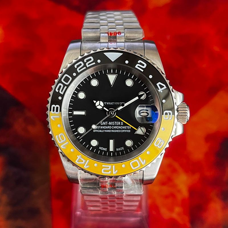 Black Yellow GMT NH34