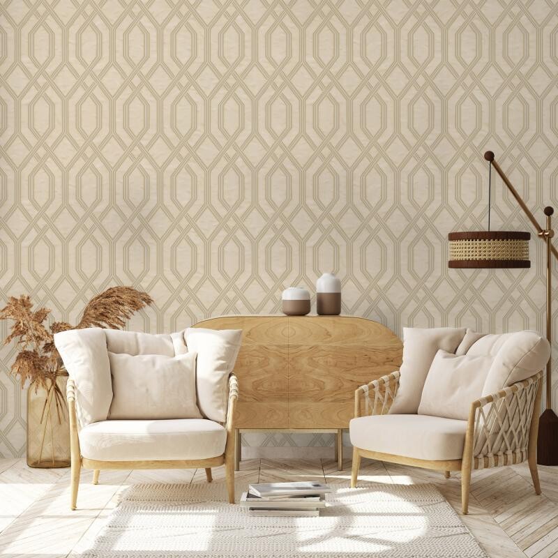 Modern Geometric Design Wallpaper