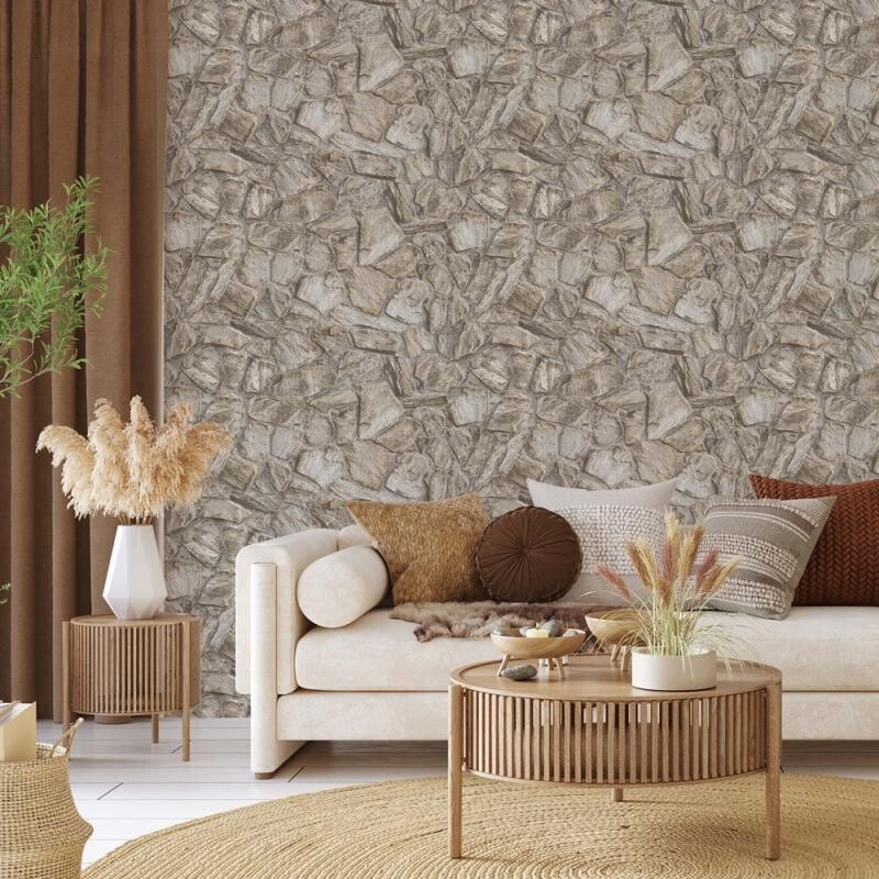 Modern Stone Design Wallpaper