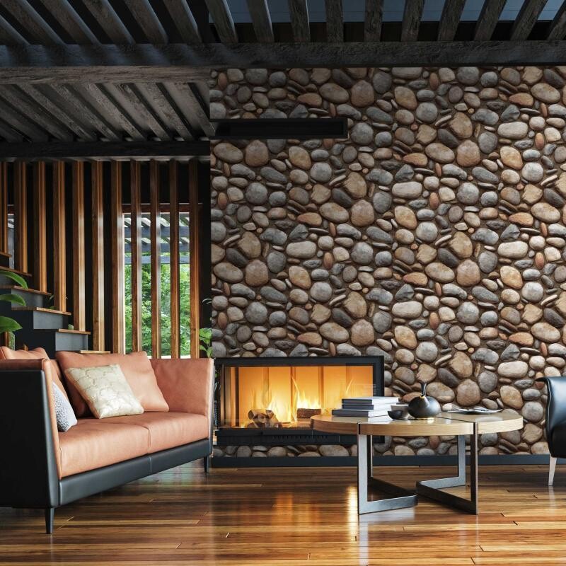 Modern Stone Design Wallpaper