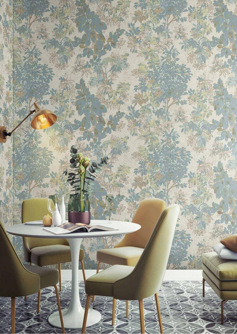 Leaf Pattern Wallpaper