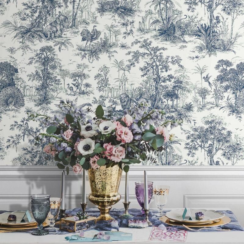 Wallpaper with Interesting Texture and Colors