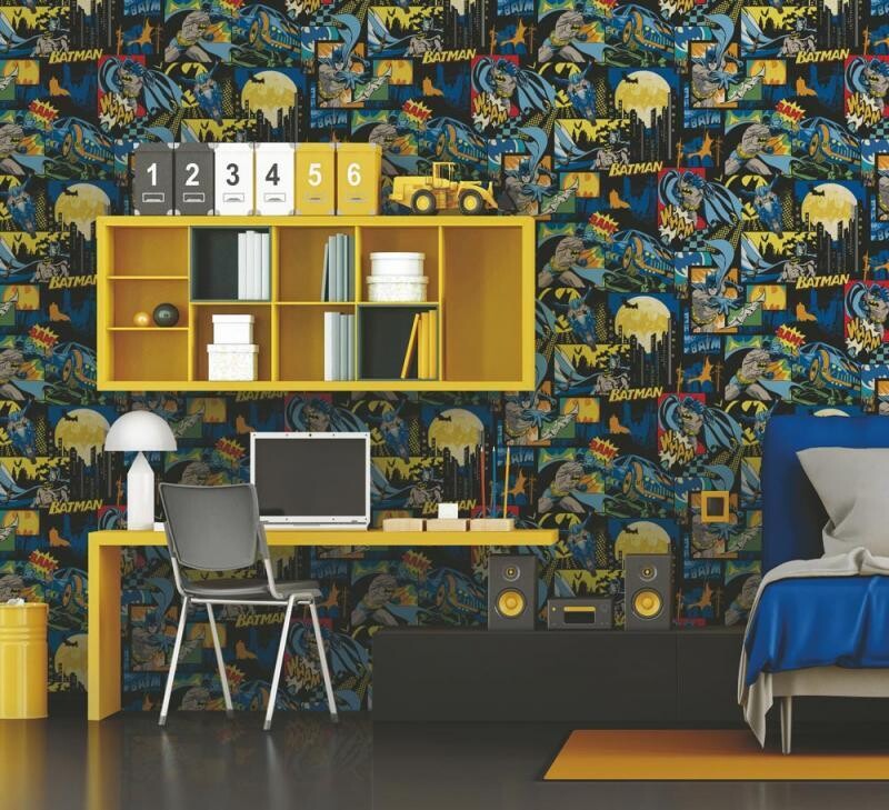 Batman figured and dark colored wallpaper