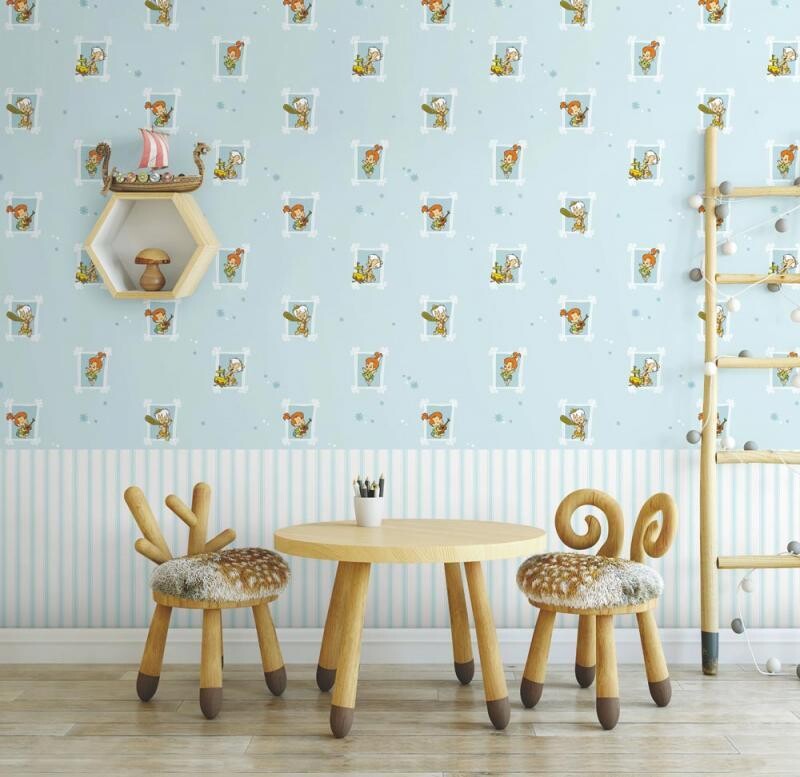 Flintstones cartoon themed wallpaper
