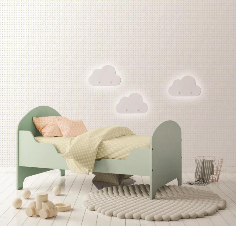 Light wallpaper with dots