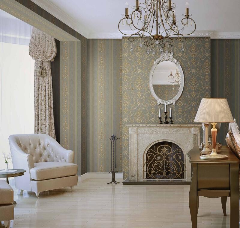 Classical ornament wallpaper