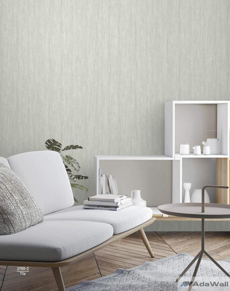 Linen textile inspired subtle texture pattern wallpaper