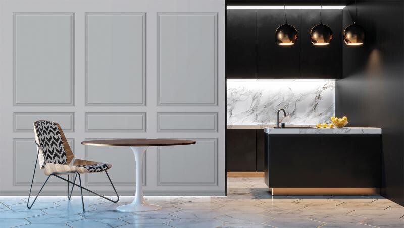 MOULDING MURAL WALLPAPER