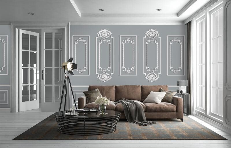 MOULDING MURAL WALLPAPER