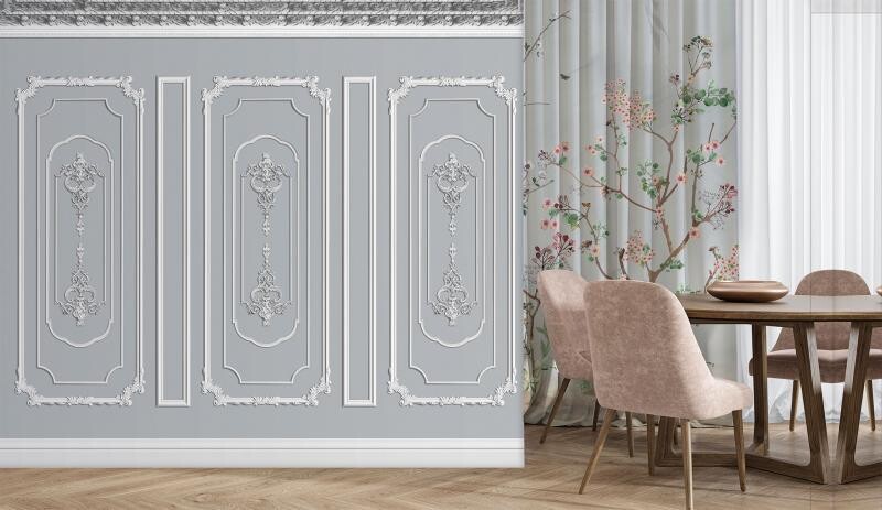 MOULDING MURAL WALLPAPER