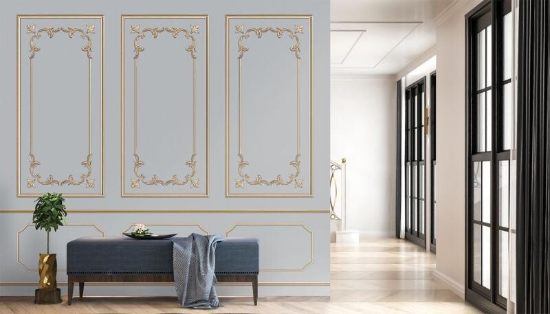 MOULDING MURAL WALLPAPER