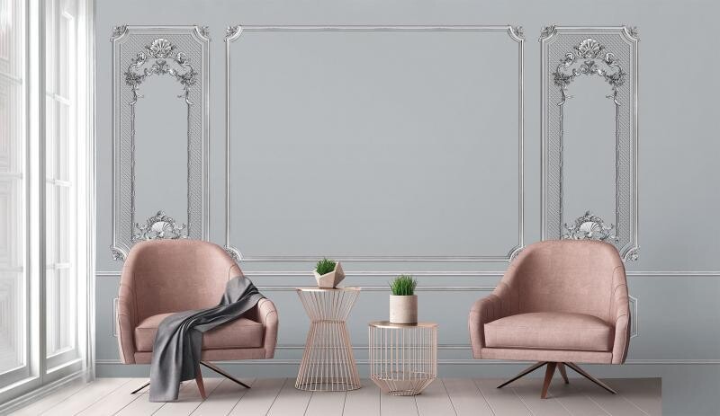 MOULDING MURAL WALLPAPER